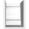 Ekena Millwork Standard Newport Architectural Grade PVC Rafter Tail, 6"W X 8"H X 24"L RFTP06X08X24NEW - alternate 3